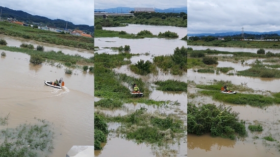 에어보트 수풀구역운행3 - 케이비지모터 AirBoat